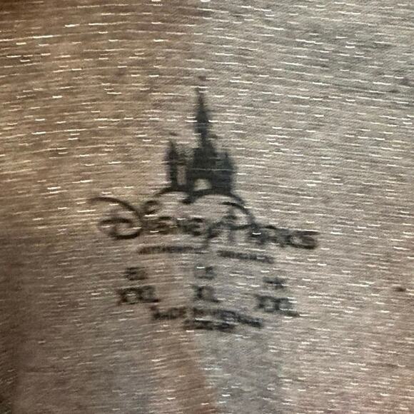 Disney Parks Minnie Mouse Sequin Shirt Silver Thread XXL Christmas Festive - Picture 5 of 9